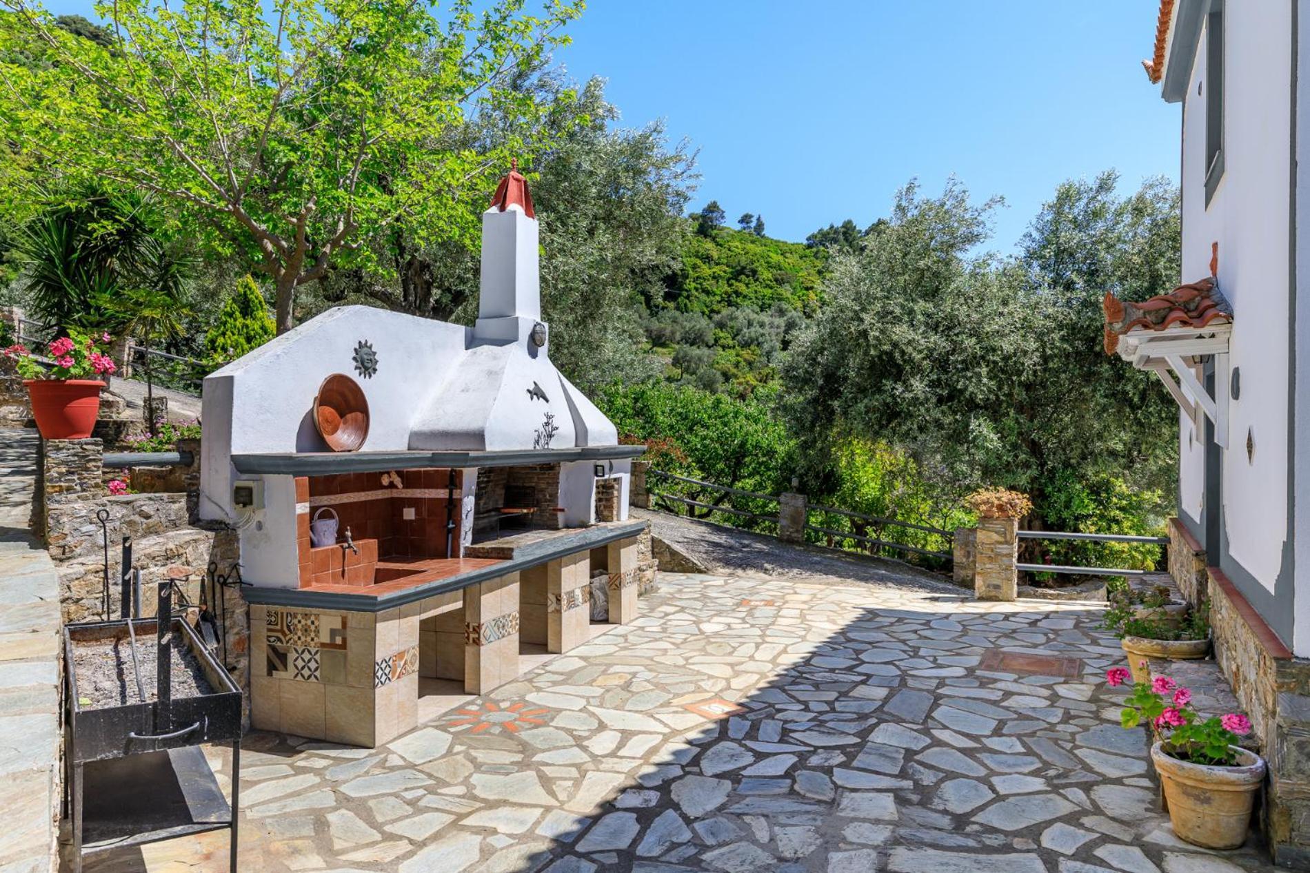 Villa Agia Marina Skopelos Exterior foto